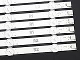 BestParts New LED Backlight Strips for LG 42" TV Row2.1 42LN5400 42LN5300 LC420DUE 6916L-1385A