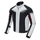 Motorcycle Jacket Motorbike Biker Waterproof Jackets Windproof Full Body Protective Gear Armoured Summer Winter for Men