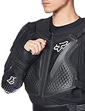 Fox Racing mens TITAN SPORT MOTOCROSS JACKET,Black,Large