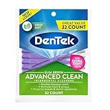 DenTek Slim Brush Interdental Cleaners 32 Count (Pack of 6)