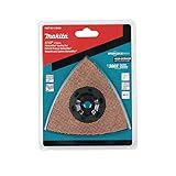 Makita E-08660 StarlockMax® Oscillating Multi-Tool 4-1/2" Tungsten Carbide 100 Grit Delta Triangle Sanding Pad