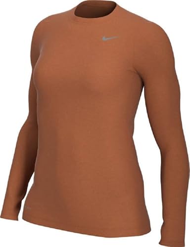 Nike Women's Longsleeve Legend T Desert Orange, XL