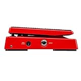 JOYO WAH-II Classic and Multifunctional WAH Pedal Featuring Wah-Wah/Volume Functions with WAHWAH Sound Quality Value knob (Red)