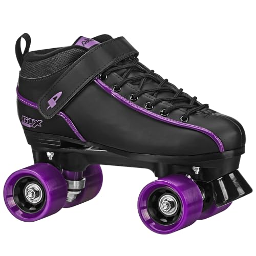 Pacer GTX Quad Indoor Traditional Speed Style Roller Skates Purple Size M10 / W11
