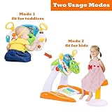 COLOR TREE Kids Pretend Ride on Toy,Steering Wheel Driving Simulate Toys for Toddlers