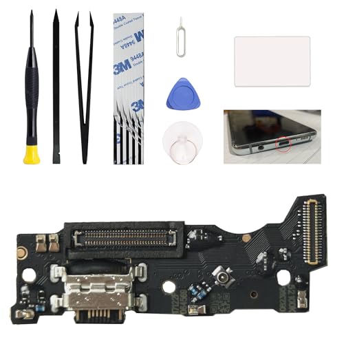 Charging Port Replacement Compatible with Redmi Note 10 Pro, Includes Repair Tools