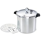 Presto 01781 Pressure Canner and Cooker, 23 qt, Silver