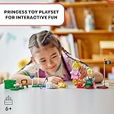 LEGO Super Mario Adventures with Interactive Peach Princess Toy, Super Mario Playset for Kids, Yellow Toad Figure, Nintendo Toy Gift for Girls, Boys and Any Gamers Ages 6 and Up, 71441