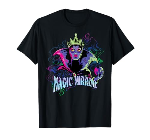 Disney Villains Evil Queen Magic Mirror Illustrated T-Shirt