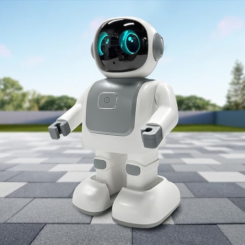 Gsou Dancing Robot Speaker-Dancing Robot Toys for Kids, Portable Dancing Bluetooth Speaker, Intimate Companion for Adults&Kids, Programmable Interactive Toys with Android&iOS APP Remote