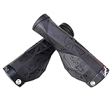 Propalm Ergonomic Bike Grips Handlebar Bicycle Lock-on Grips for MTB Folding Bike Black Color