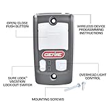 Genie Series II Garage Door Opener Wall Console - Sure-Lock/Vacation Lock for Extra Security - Light Control Button - Compatible with All Genie Series II Garage Door Openers - Model GBWCSL2-BX