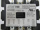 MARS 61430 (DIRECT REPLACEMENT OF FURNAS 42BF35AJ) CONTACTOR;3P 30/40A 24V