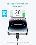 Anker 310 USB C to Lightning Cable(6FT,2Pack, Black), MFi Certified for iPhone 14 Series, and More(Charger Not Included)