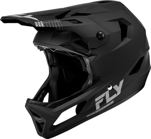 Fly Racing Rayce MTB/BMX Bicycle Helmet (Black, Large)