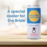 Bride Soon Bachelorette Party Can Cooler Holder [12 Pack], Bridesmaid Can Sleeve Set, Bachelorette Party Supplies, Slim Can Compatible, Bachelorette Bag Fillers, Bachelorette Party Favors