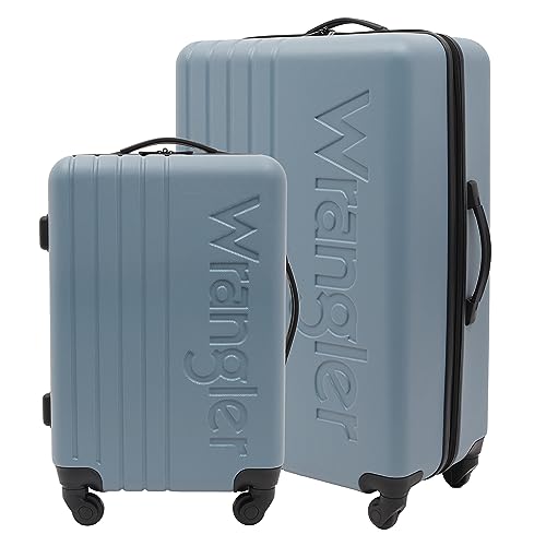 Wrangler Quest Luggage Set, Winter Sky, 2 Piece (30"/22")
