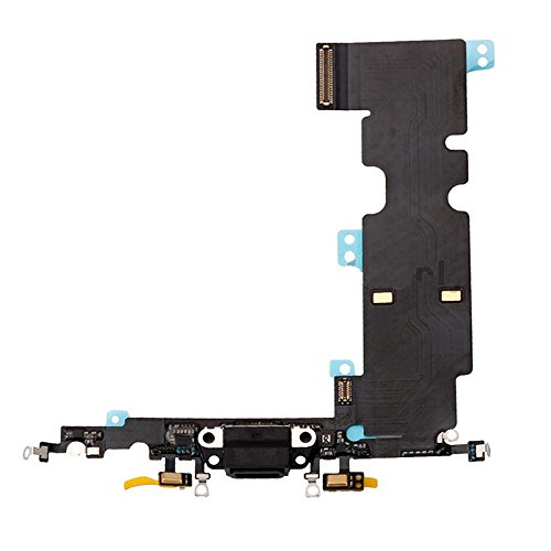 Charging Port Flex for iPhone 8 Plus Black