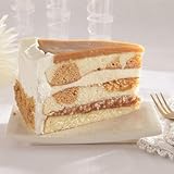 Sweet Street 3-Layer Salted Caramel Vanilla Crunch Cake (1 Count)