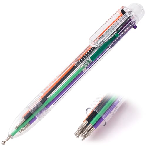 Isslly Nail Art Dotting Pen, 6 in 1 Ballpoint Pen Design Nail Dotting Tools, Tiny Manicure Paint Brushes for DIY Manicure- Multicolor