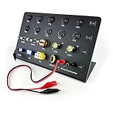 Auto Car Headlight Test Board HID Xenon LED Bulb T10 W5W Festoon C5W T20 7443 H1 H3 H7 H4 9005 Tester