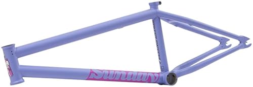 Sunday Street Sweeper BMX Frame - 20.75" TT, Blue/Lavender