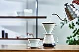 Hario V60 Ceramic Coffee Dripper, Size 02, White