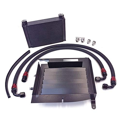 Rev9 OCK-5129 25 Row Aluminum Core Oil Cooler Kit compatible with BMW 335i N54/N55 Turbo Motor (E90/E92/E93) 2006-13