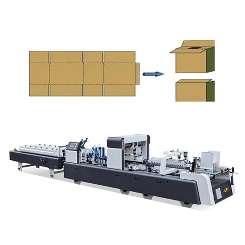 Box Packing Pasting Machine – Fast Carton Gluing – for Efficient Packaging Assembly