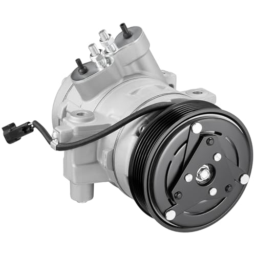 SYKRSS 97488 Air Conditioning A/C Compressor with Clutch Compatible with Ford Focus 2008-2011 2.0L 2.5L, Transit Connect 2010-2013 2.0L