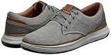 Skechers Men's Moreno Canvas Oxford Shoe, Beige, 10.5 Medium US