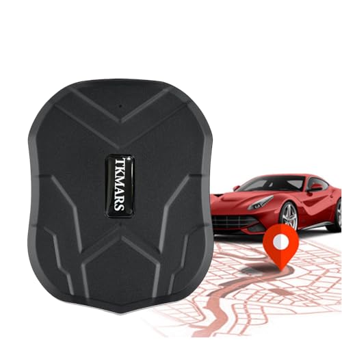 TKMARS GPS Tracker TK905 4G LTE 5000mA Tracker Device for Vehicles Long Battery Life Unlimited Distance 180 Days Historical Route,Tracking Device for Cars Hidden Magnets Free Installation