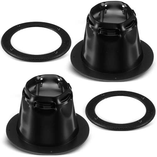 Tellegloww 2 Pcs Marine Cable Boot 4.7” Od 3.2” ID Waterproof Marine Wire Cover for Organize Protect Boat Transom Steering Wires and Fuel Lines (No Screws)