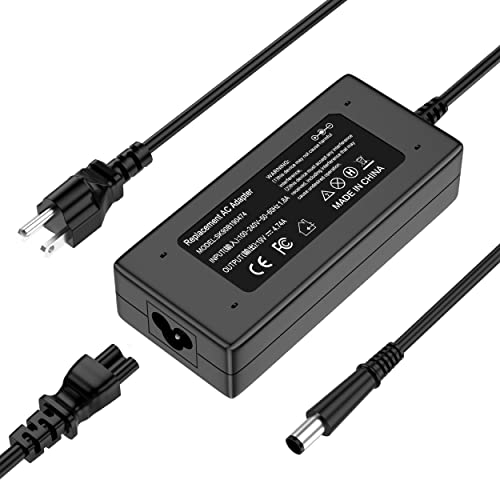 90W AC Adapter Charger Replacement for HP All-in-One Desktop 18" 19" 20" 21" 22" 23" 24" Laptop Probook 4530S 4540S 4535S 4525S 4545S 6450B 6460B 6465B 6470B Elitebook 8470P 8460P 8440P Power Cord