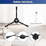 Roller and Side Brush Replacement for Roborock S7,S7+,S7 MaxV,S7 MaxV Plus,Q7, Q7+, Q7 Max, Q7 Max Plus,Q Revo Robotic Vacuum,Accessories inclue 3 Rubber Main Roller Brushes,8 Side Brushes