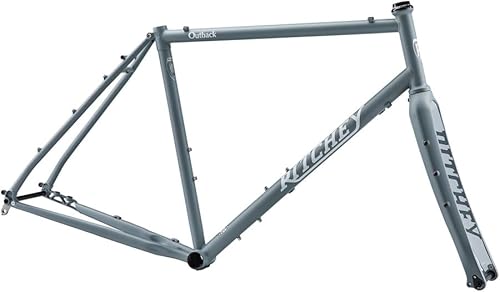 Ritchey Outback Frameset - 700c/650b, Steel, Granite and Snow, Large