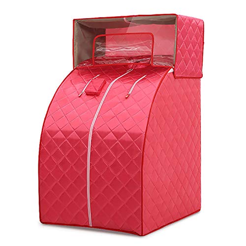 Used for Infrared Sauna Sauna Steam Box Pot Sauna Cabin Detoxification Weight Loss Beauty 80 120cm (red)