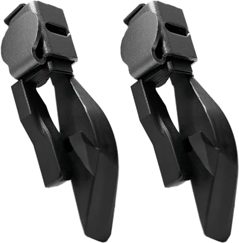 ZippGuard Zipper Safety Lock | Pickpocket Theft Deterrent | Child Safety | Secure Your Belongings | Peace of Mind | 2 Pack (Black)