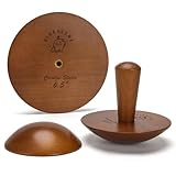 BKALEME Pottery Molds| Superior Walnut Tone Pottery Tools & Clay Tools | 4.5", 5.5", 6.5" Triad Clay Molds for Creating Bowls & Plates | Ceramic Top Forms Molds & Mud Tools for Expanded Creativity