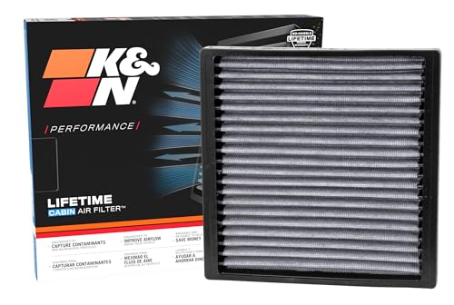 K&N LIFETIME Cabin Air Filter: Premium, Washable, Clean Air for your Cabin: Compatible with 1999-2023 Dodge/Pontiac/Subaru/Toyota: Dart, Vibe, Liberty, Tacoma, Voltz, VF2005