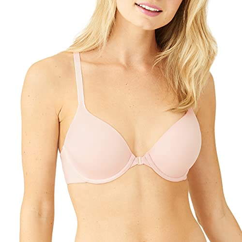 b.tempt'd Women's Future Foundation Front Close Racerback T-Shirt Bra, Rose Smoke, 36D