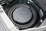 Rockville RockGhost V2, 11" 800W Powered Car Subwoofer, Fits Inside Spare Tire, Anti-Theft Design, Includes Remote & Wiring Kit, Perfect for Hidden Deep Bass