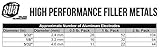 SÜA - Aluminum E4043 Stick Electrode Rod 1/8" x 14" - (1 Lb)