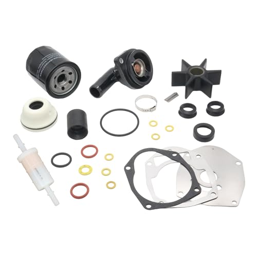 SOXAMarine 8M0097855 Outboard Maintenance Service Kit for Mercury Marine Outboard 75-115 HP Boat Engines 8M0100527