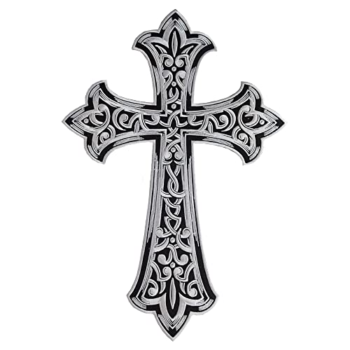 "MakeMyPatch Celtic Cross Large Back Patches for Vest Perfect for DIY Iron on or Sew on Motorcycle Patches, Ideal for Jackets, Clothing, and Bags"