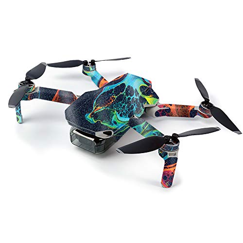 MightySkins Glossy Glitter Skin Compatible with DJI Mavic Mini Portable Drone Quadcopter - Color Splash | Protective, Durable High-Gloss Glitter Finish | Easy to Apply | Made in The USA