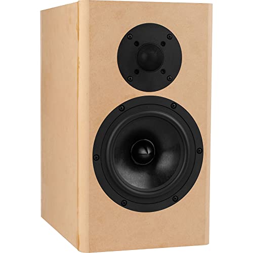 Parts Express Samba MT Bookshelf Speaker Kit with Knock-Down Cabinet