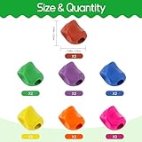 Choisyin Pencil Grips for Kids Handwriting,Pencil Grips Pencil Grippers 15PCS Pencil Grip for Kids Pencil Holder Finger Posture Correction Training Writing AIDS for Preschooler Toddler Kindergarten