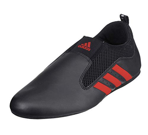 adidas Contestant Pro Ultralight Martial Arts Kung Fu Taekwondo Indoor Mat Training Shoes - Black Red - Size 11 (290mm)