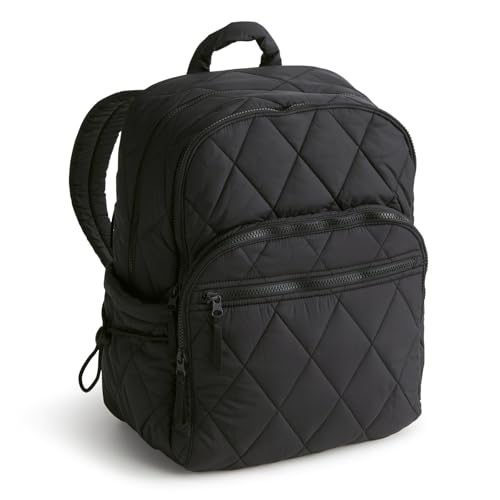 Vera Bradley Women's Featherweight Large Bancroft Backpack, Moonless Night, One Size